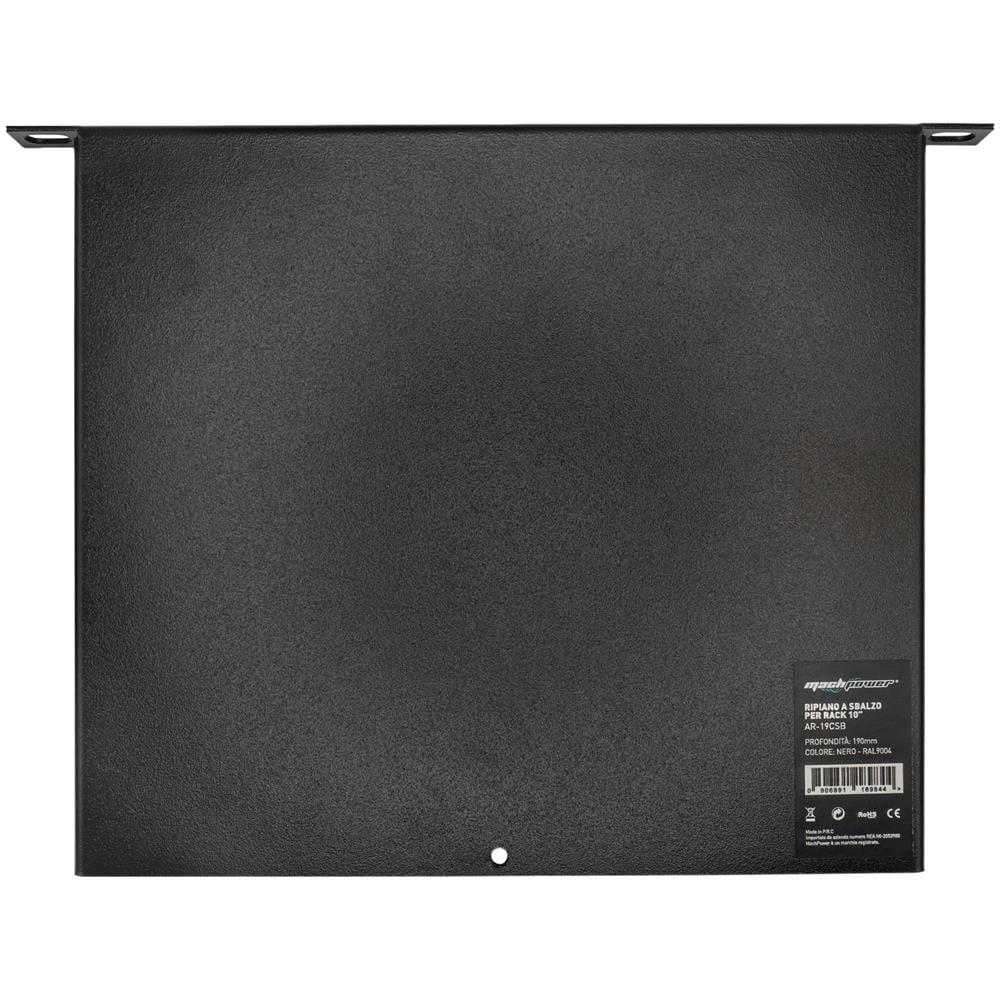 Mensola a Sbalzo Per Armadi Rack 10" Profondità 190mm, 1 Unità, Colore Nero - Foto 2
