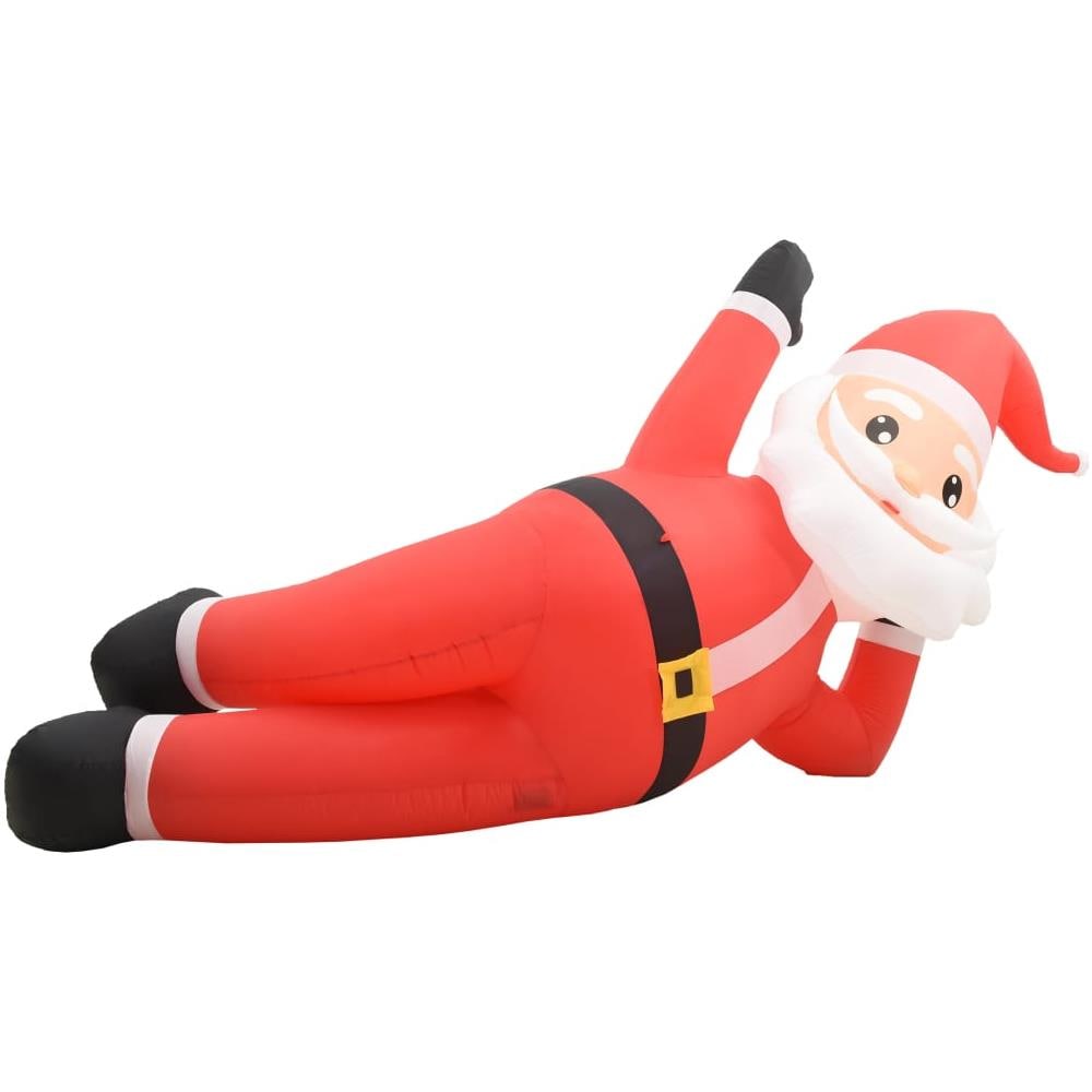 Babbo Natale Gonfiabile con LED IP44 Rosso 360 cm XXL - Foto 1