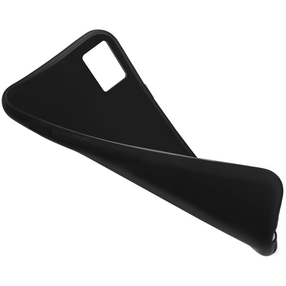 Minimalist Series, Cover In Silicone Per Samsung A71, Nero - Finitura Opaca, Custodia Sottile E Morbida In Tpu - Foto 2