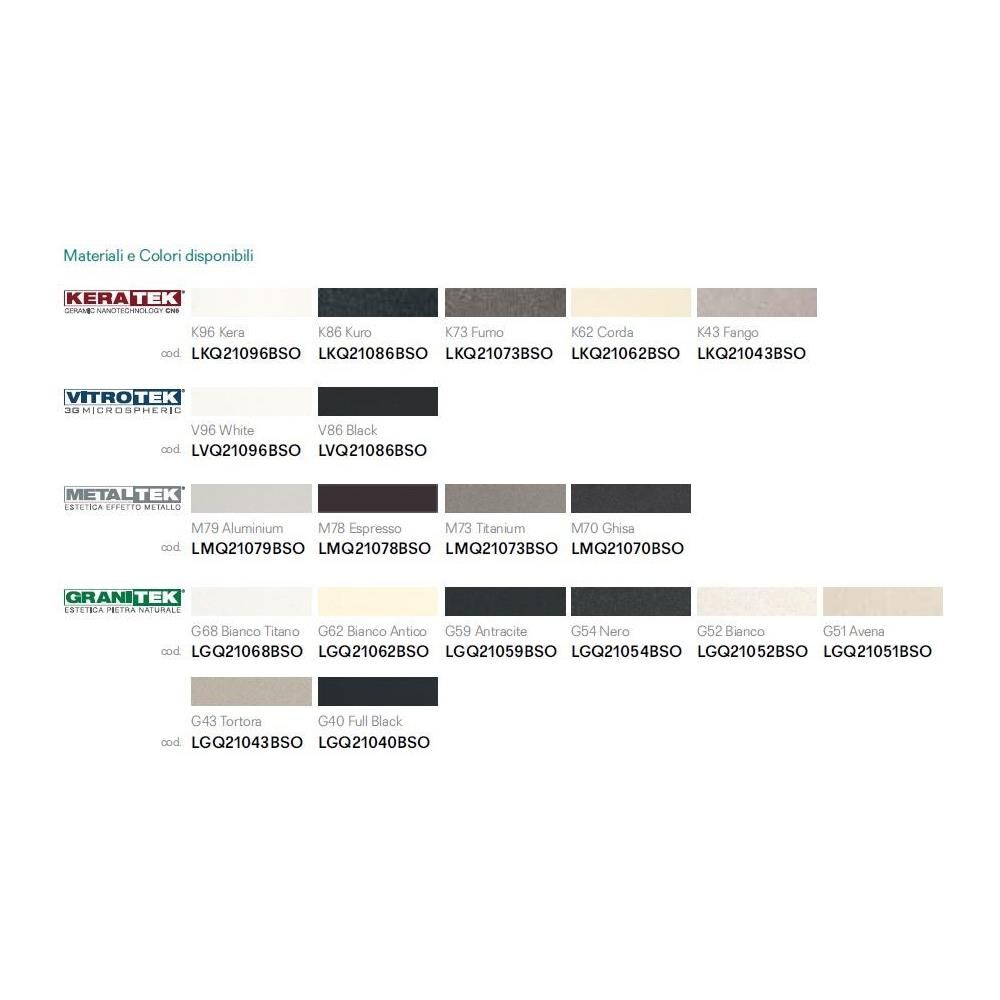 Lav. Quadra 210 2v Ghisa 70 Sotto Top - Foto 2