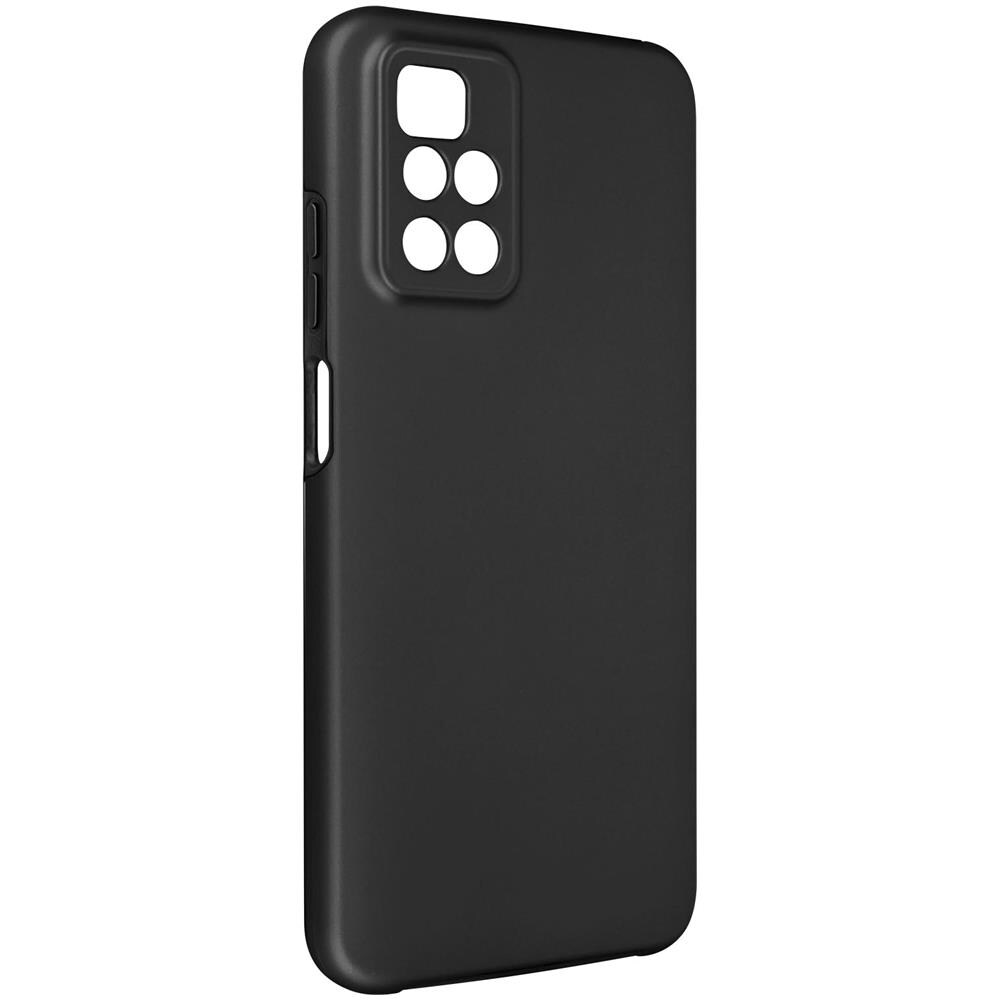 Cover Xiaomi Redmi 10 / 10 2022 Retro Rigido E Fronte Flessibile - Nera - Foto 5
