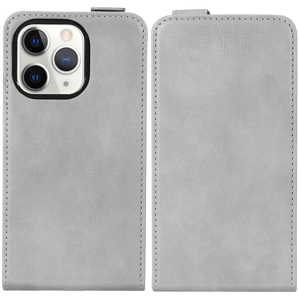 Custodia Compatibile Con Apple Iphone 13 Pro Max In Grigio Roccia - Coperchio Protettivo In Design Flip Realizzato In Finta Pelle Liscia - Foto 8