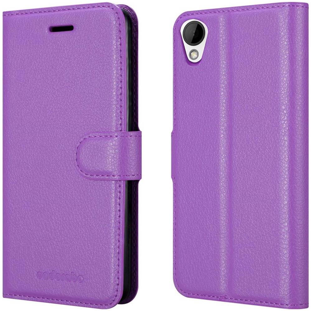 Custodia Compatibile Con Htc Desire 10 Lifestyle / Desire 825 In Violetta Ametista - Coperchio Protettiva Con Chiusura Magnetica, Funzione Stand E Tasca Per Le Carte - Foto 8