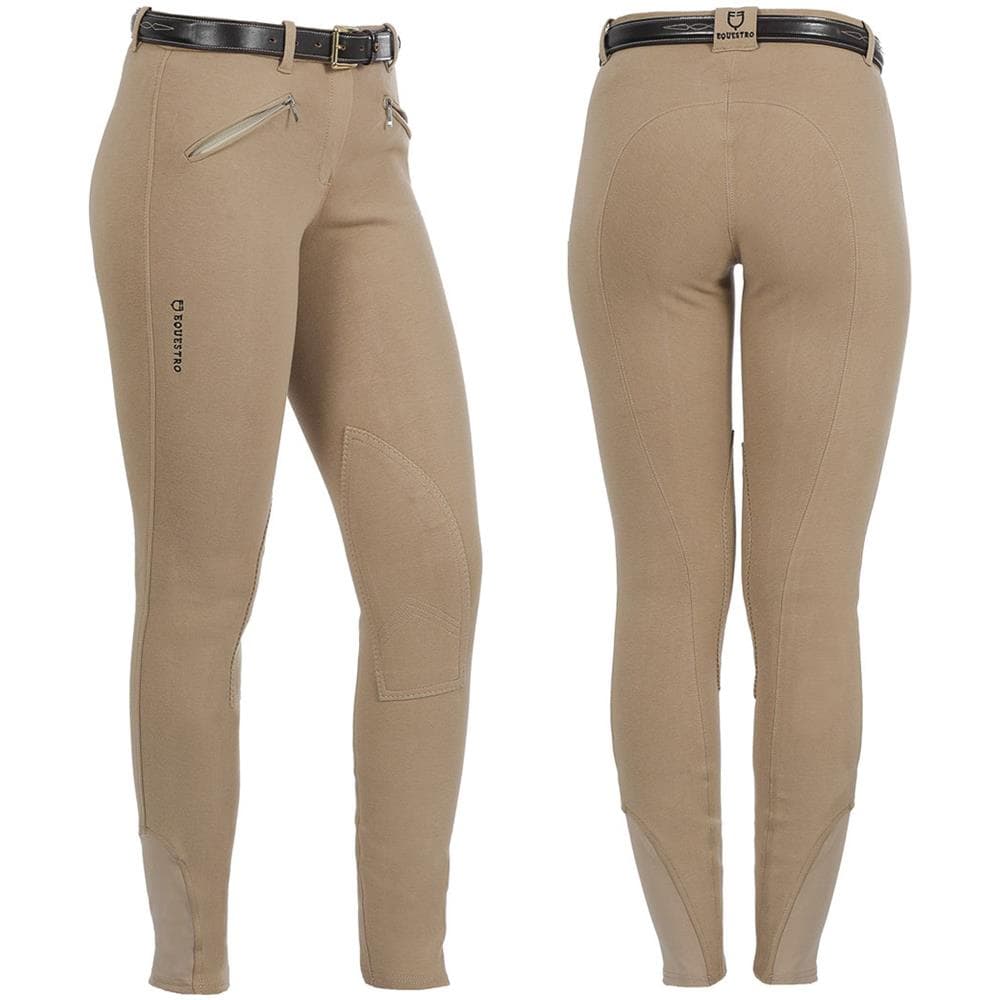 Pfiff Pantaloni Da Equitazione Da Donna Con Rinforzo Grigio, Bianco, 36 - 6
