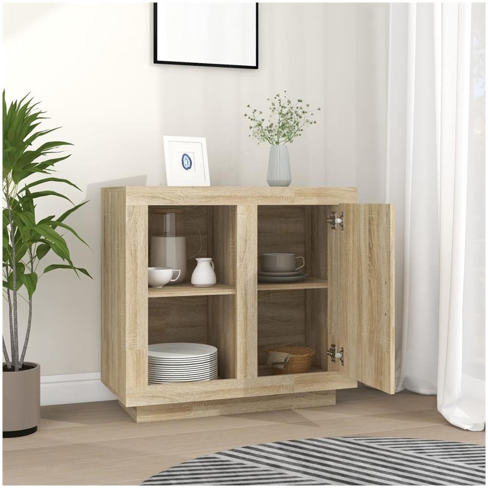 Credenza Rovere Sonoma 80x40x75 Cm - Foto 3