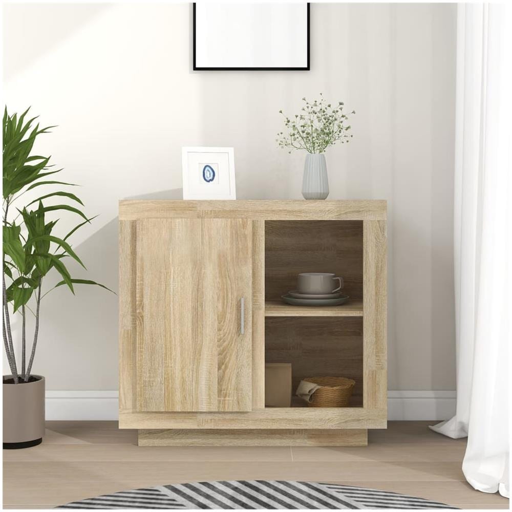 Credenza Rovere Sonoma 80x40x75 Cm - Foto 1