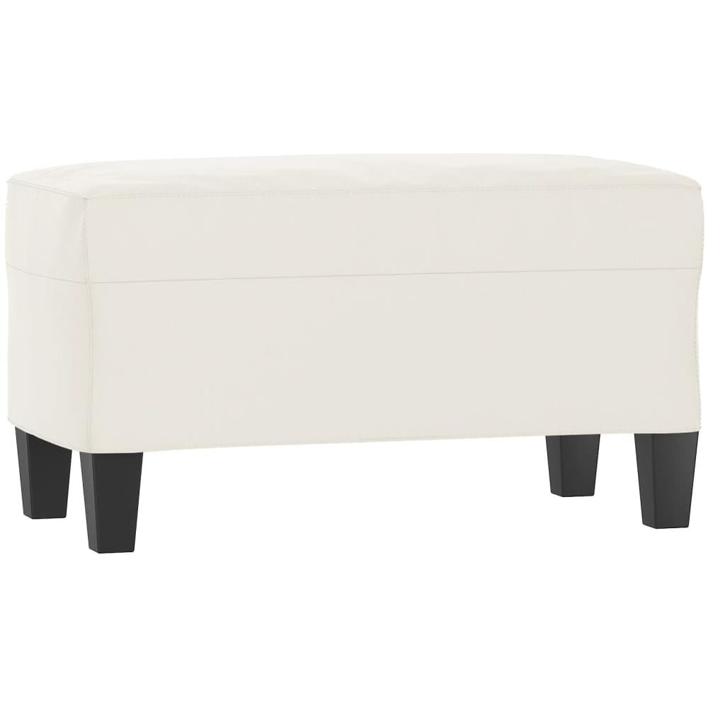 Panca Beige 70x35x41 Cm In Microfibra - Foto 2