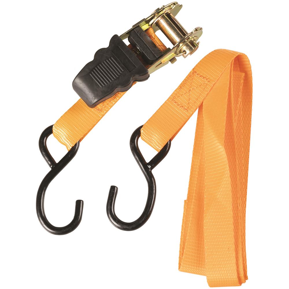 Cinghia 2,5 Mt Con Cricchetto Con 2 Ganci Di Fissaggio - Foto 1