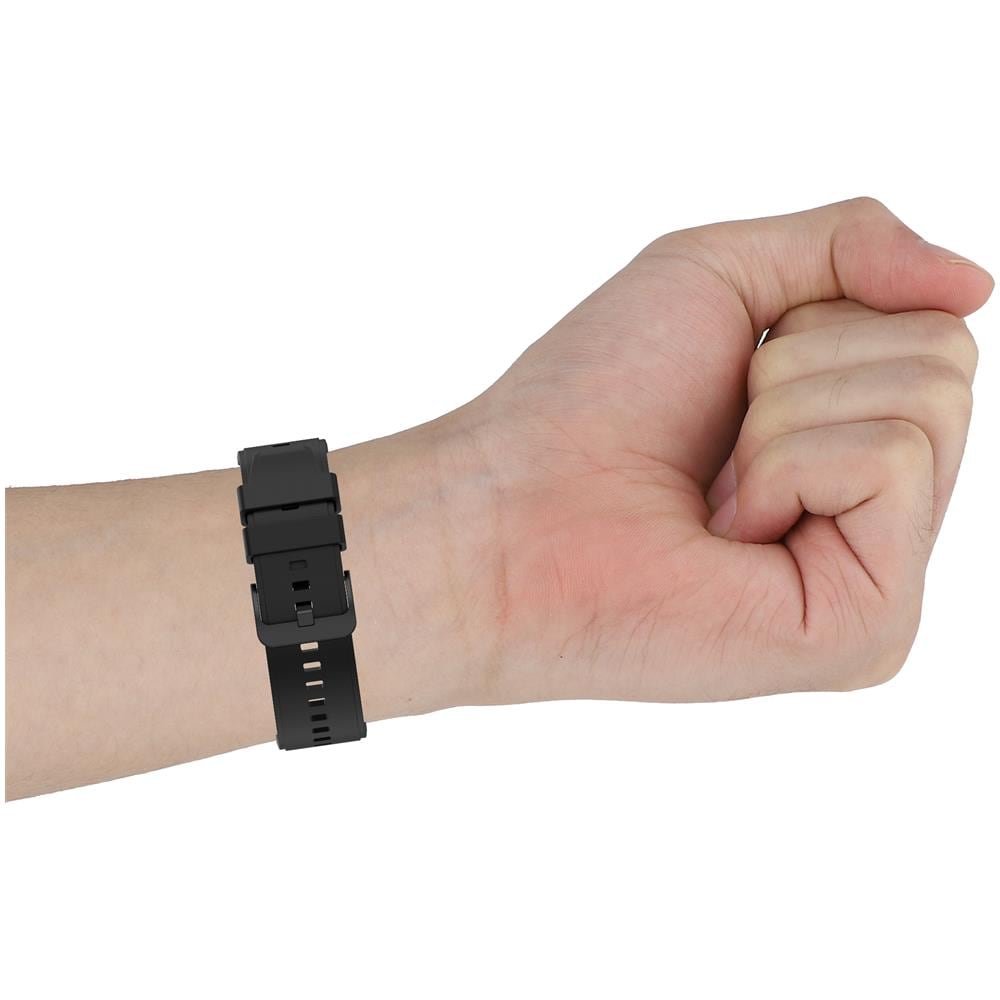 Cinturino Per Orologio Garmin/huawei/samsung Galaxy Watch Da 20 Mm Black - Foto 2