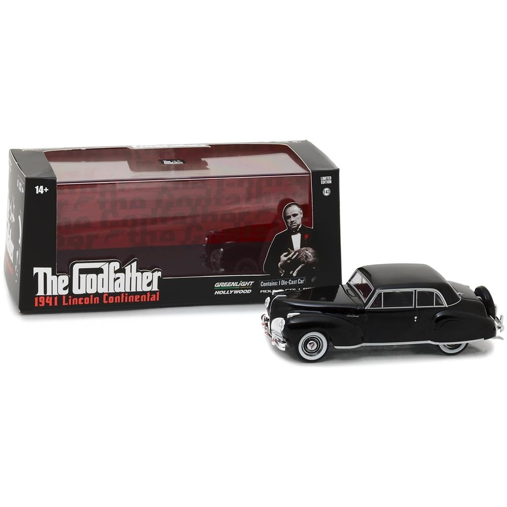 86507 1:43 Il Padrino (1972) -1941 Lincoln Continental-veicolo Pressofuso Per Ragazzi - Foto 1
