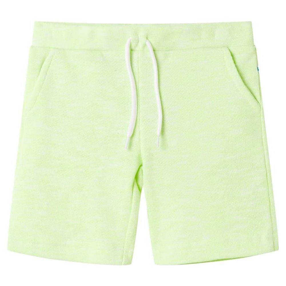 Pantaloncini per Bambini con Coulisse Giallo Neon 128 - Foto 1