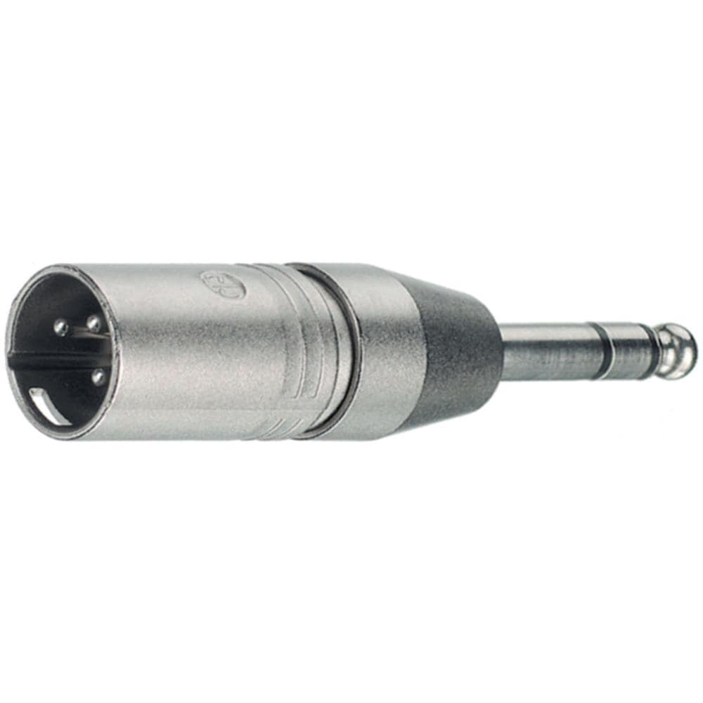 Adattatore Xlr Xlr 3p (m) - 6.35 Mm Maschio Argento - Foto 1