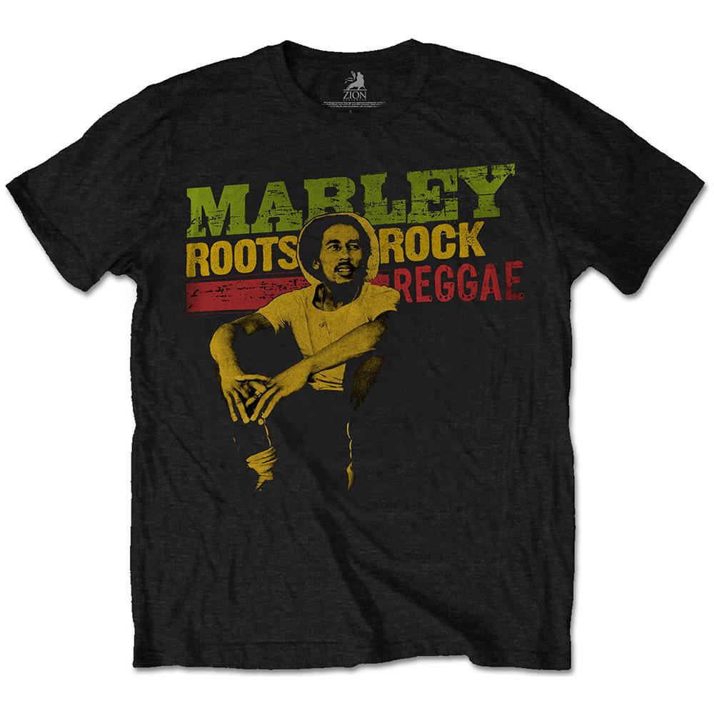 Bob Marley - Roots, Rock, Reggae (T-Shirt Unisex Tg. XL)  - Foto 1