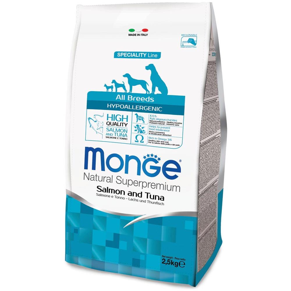 Crocchette Per Cani All Breeds Hypoallergenic Salmone E Tonno 12 Kg - Foto 2