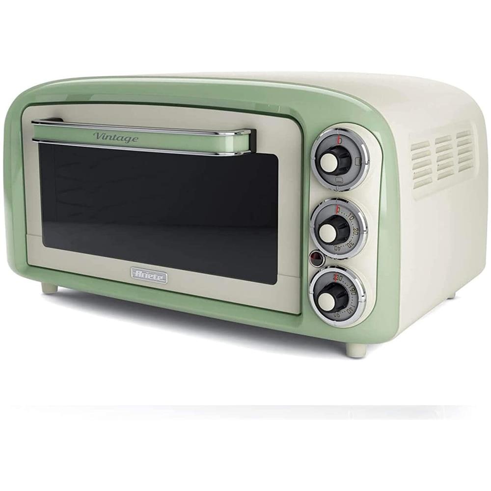 Fornetto Elettrico Vintage Capacità 18 Litri Potenza 1380 Watt Statico Colore Verde - Foto 1