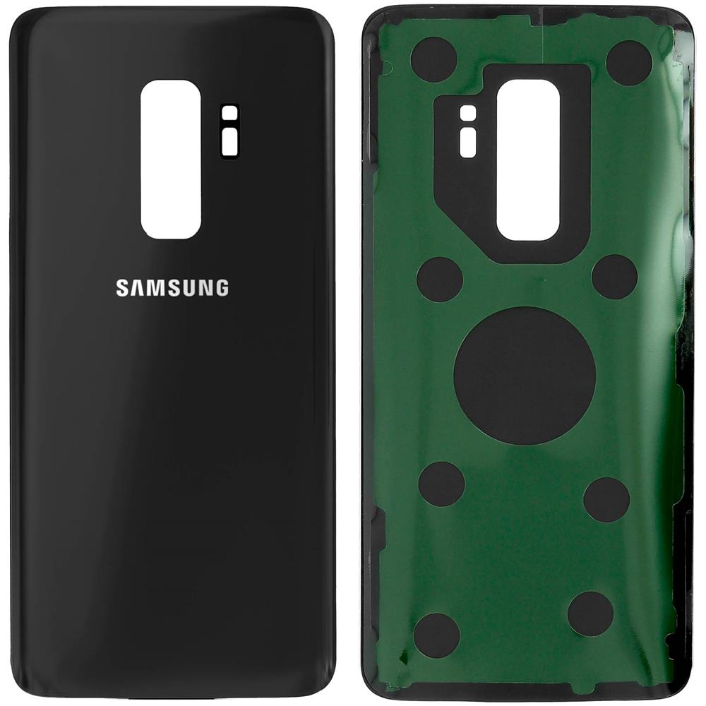 Copribatteria Samsung Galaxy S9 Plus Facciata Posteriore - Nero - Foto 1