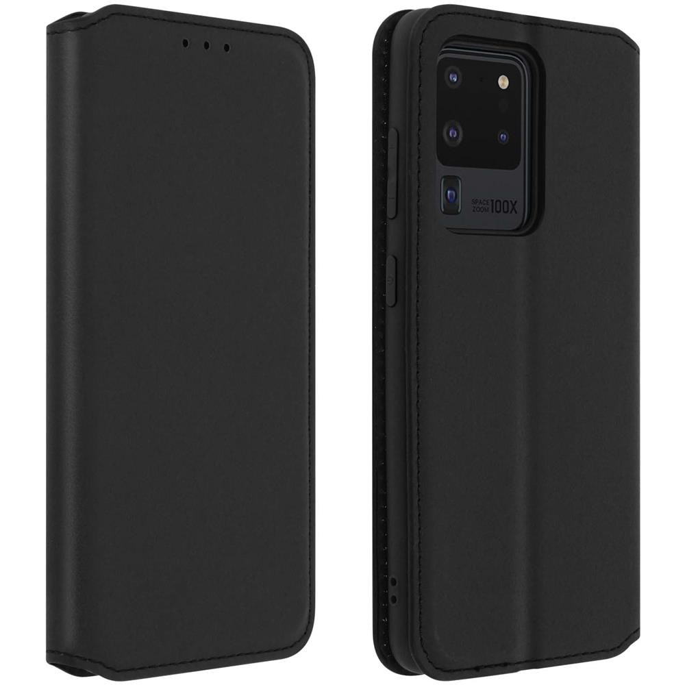 Custodia Samsung Galaxy S20 Ultra Portacarte Funzione Supporto Similpelle Nero - Foto 1