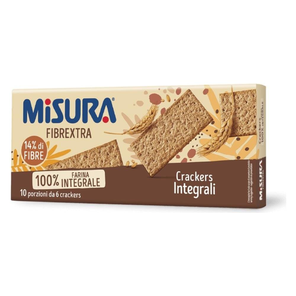 Misura Fibrextra Crackers Integrali In Confezione Da 385 Grammi Con 10 Monoporzioni - Foto 1