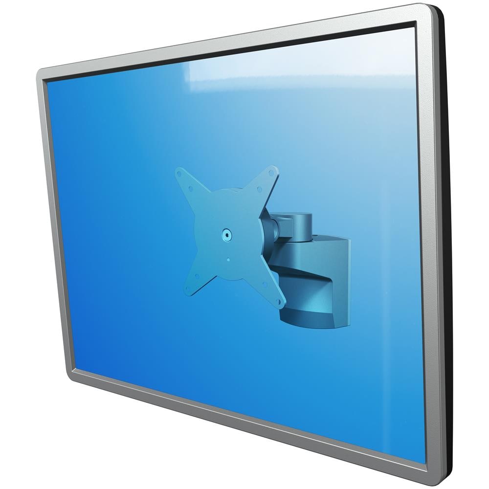 Viewlite Braccio Porta Monitor - Parete 202 Colore Argento / Bianco - Foto 4