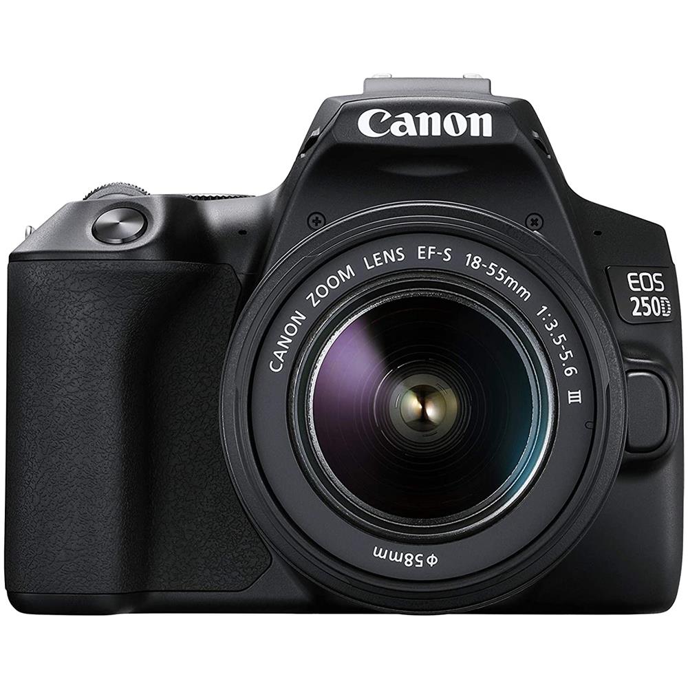 EOS 250D + EF-S 18-55mm f / 3.5-5.6 III Kit fotocamere SLR 24,1 MP CMOS 6000 x 4000 Pixel Nero - Foto 1