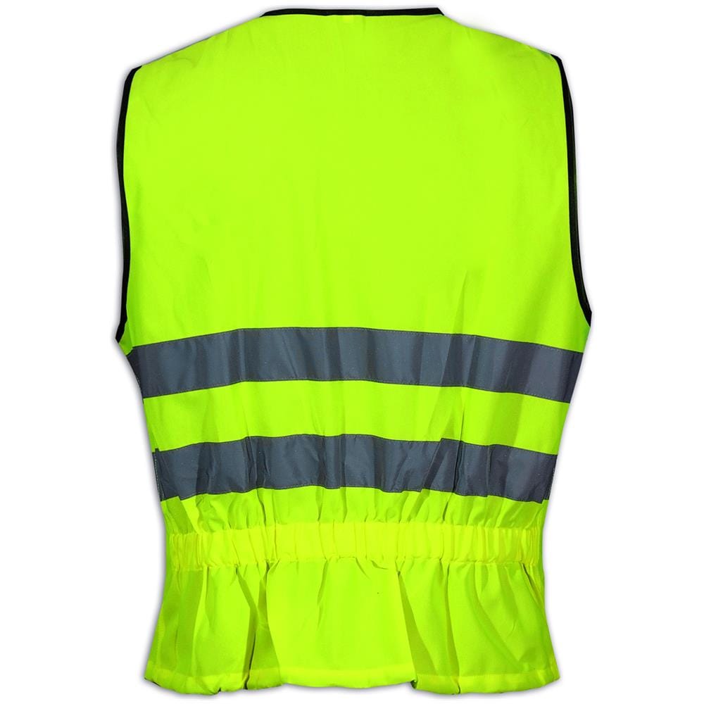 Gilet Alta Visibilita' Cartarinfrangnete Giallo Omologato Moto Auto Fluo Xs - Foto 2