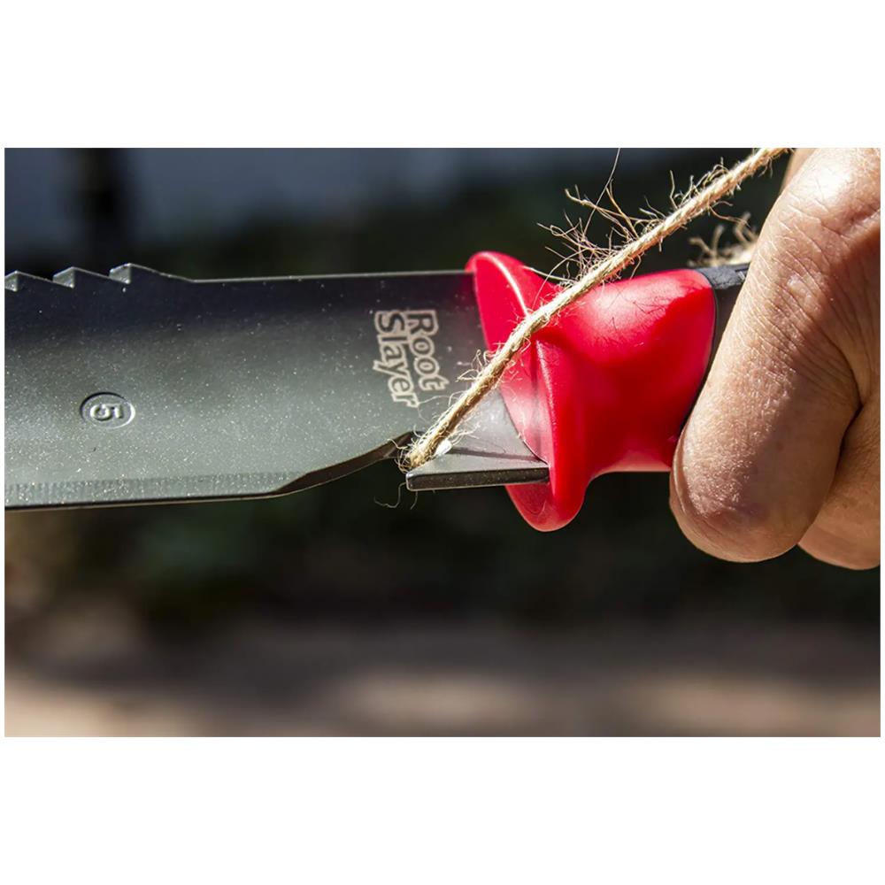 Coltello Da Terriccio Manuale/lama Seghettata - Rootslayer - Venteo - Taglia Radici - Utensile Da Giardino - Foto 2