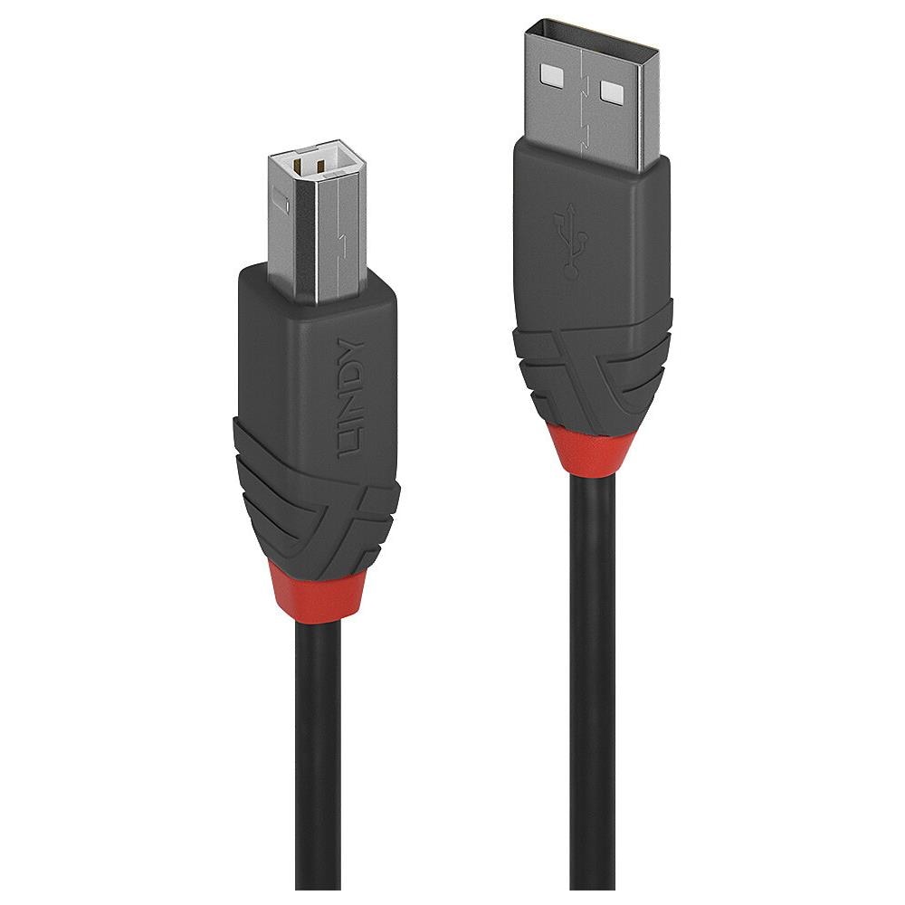 CAVO USB 2.0 A /B ANTHRA LINE, 7.5M - Foto 1