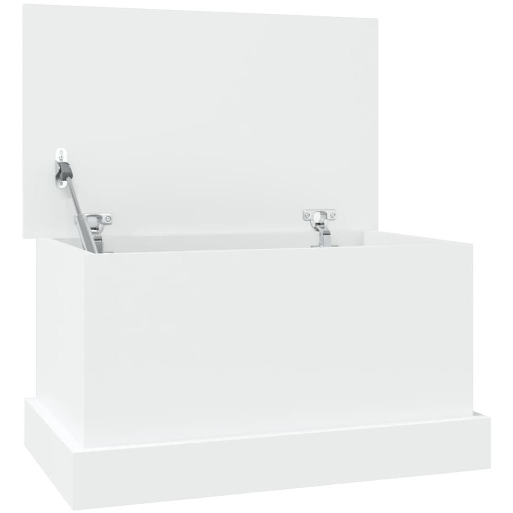 Contenitore Portaoggetti Bianco 50x30x28 cm Legno Multistrato - Foto 2