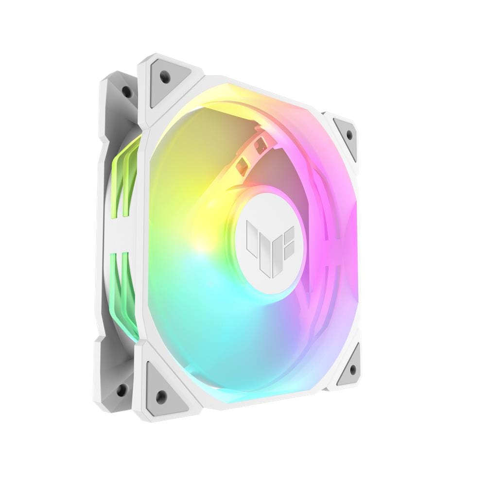 TUF GAMING TR120 ARGB 3IN1 White Case Per Computer Raffreddatore d'Aria 12 cm Bianco - Foto 2