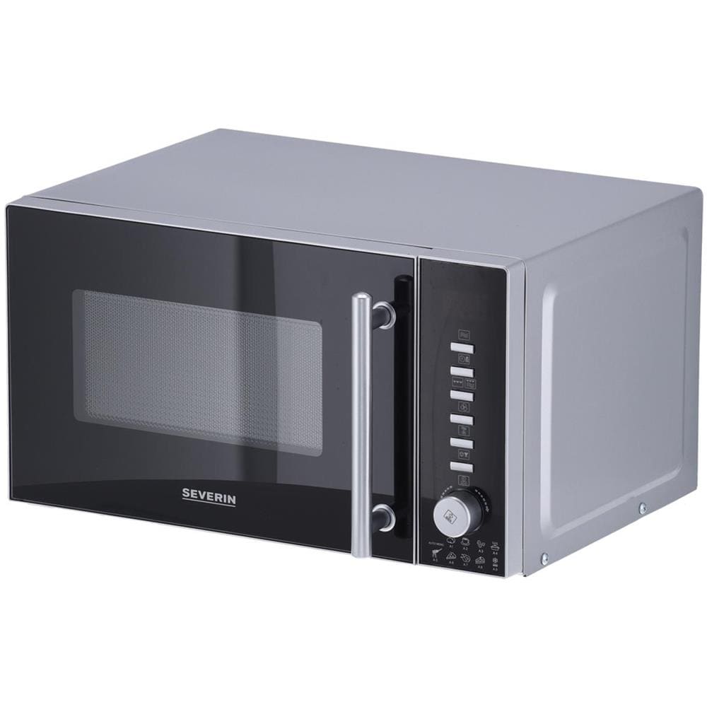 Forno Microonde MW 7773 Capacità 20 Litri Potenza 800 Watt Colore Argento Acciaio Inox - Foto 4