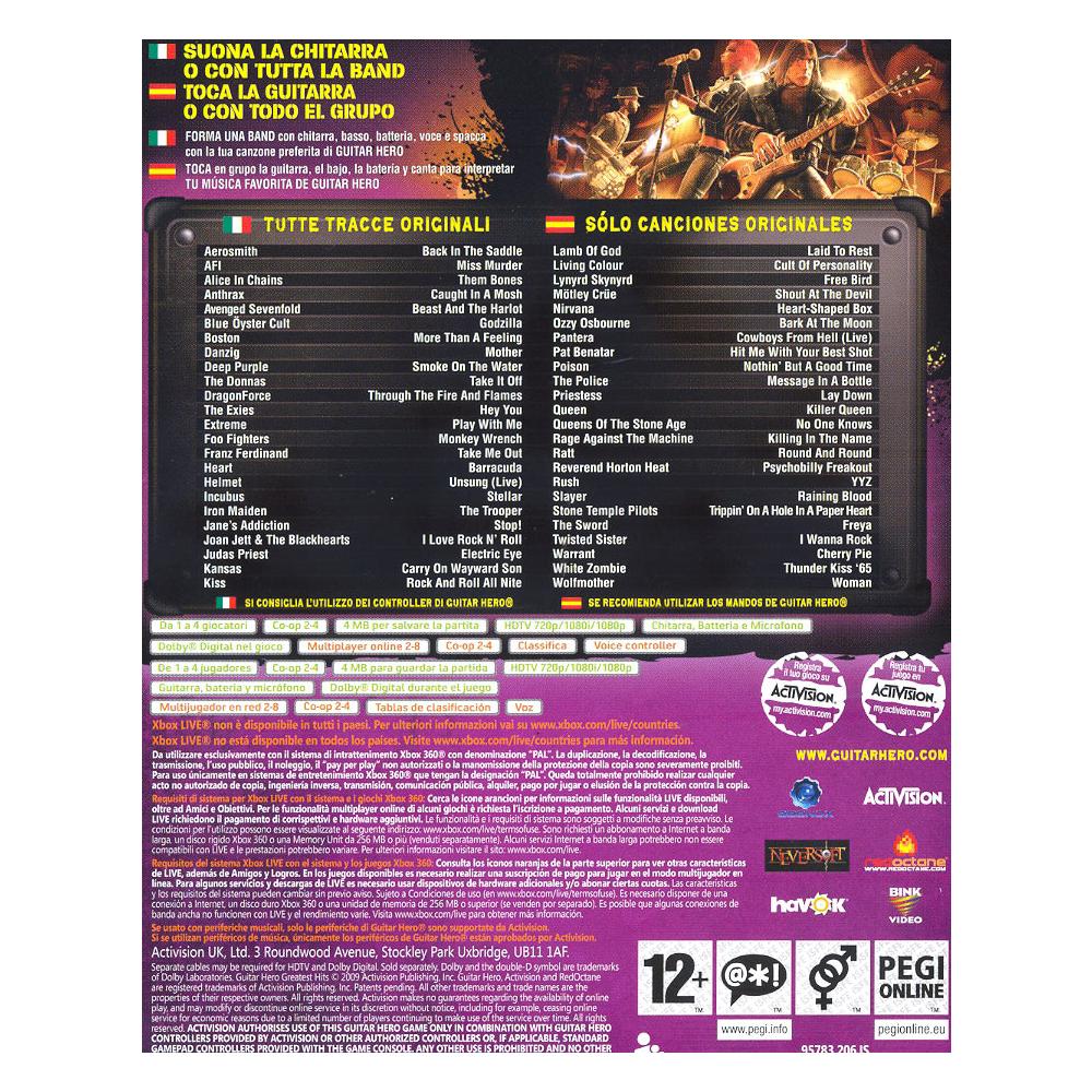 X360 - Guitar Hero Greatest Hits - Foto 3