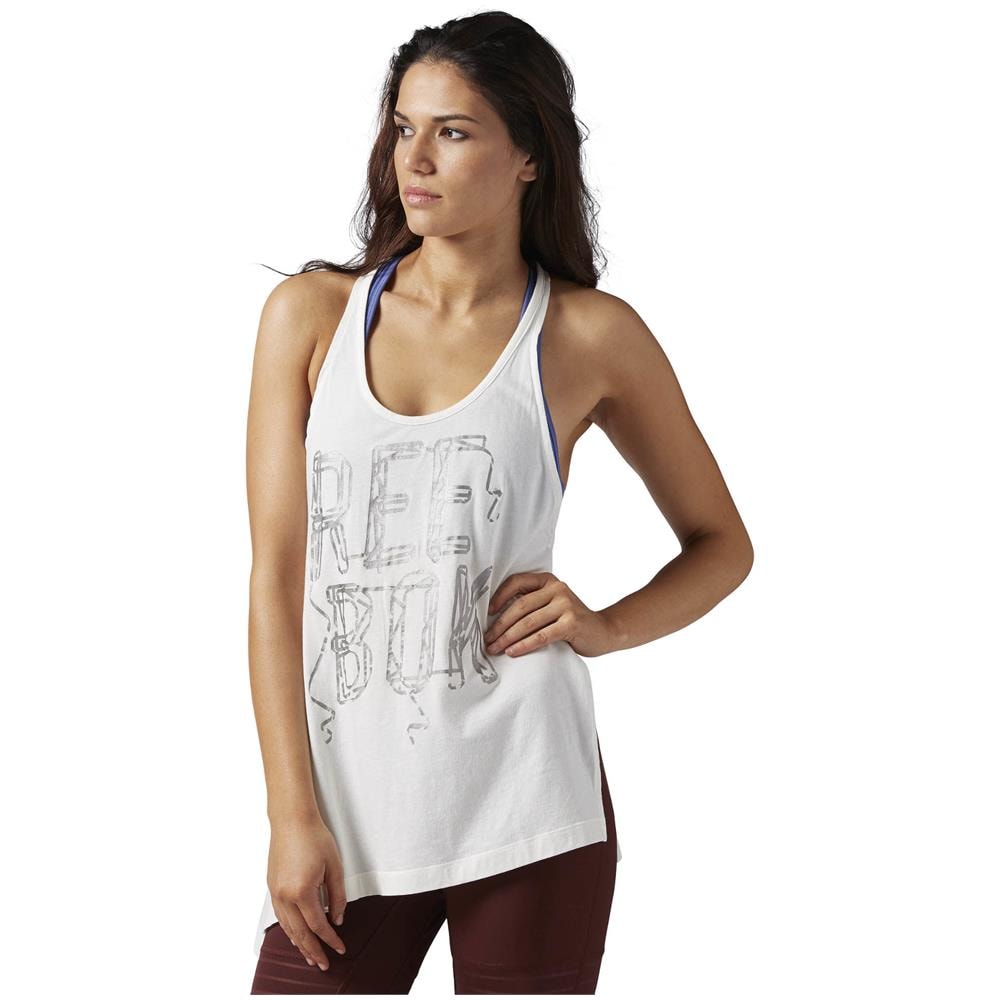 Asymmetric T Chalk Canotta Allenamento Donna Taglia L - Foto 9