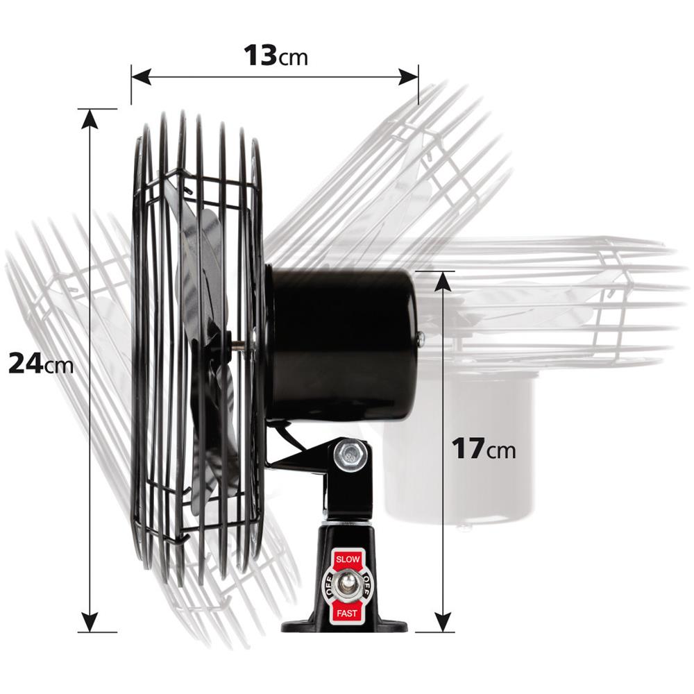 73100 Premium Ventilatore In Metallo / 8"" 24v - Foto 2