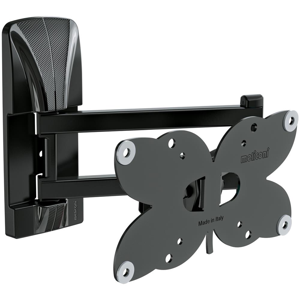 Supporto da Muro da14-43" Inclinazione -10 - 20° Colore Nero - Foto 1