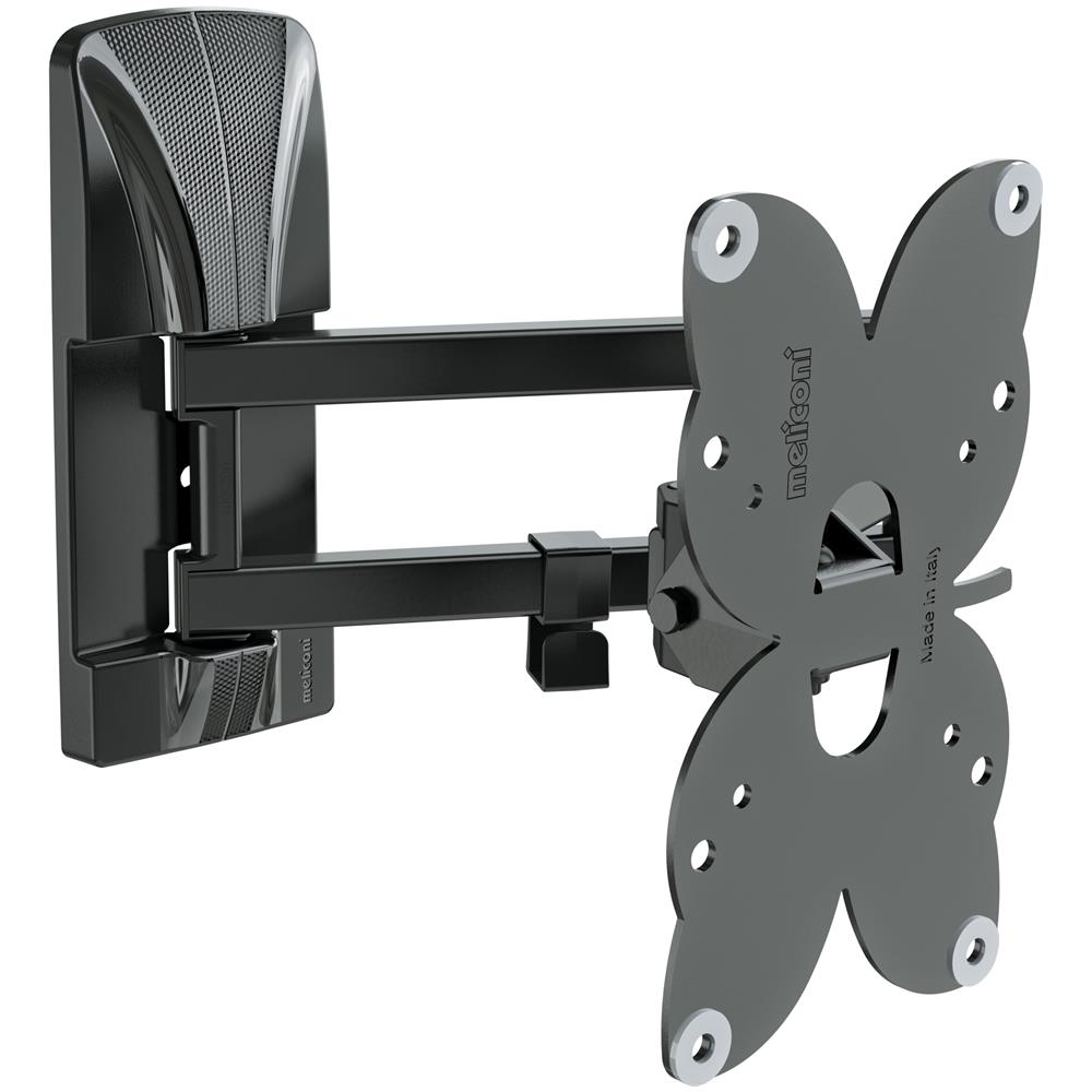 Supporto da Muro da14-43" Inclinazione -10 - 20° Colore Nero - Foto 2