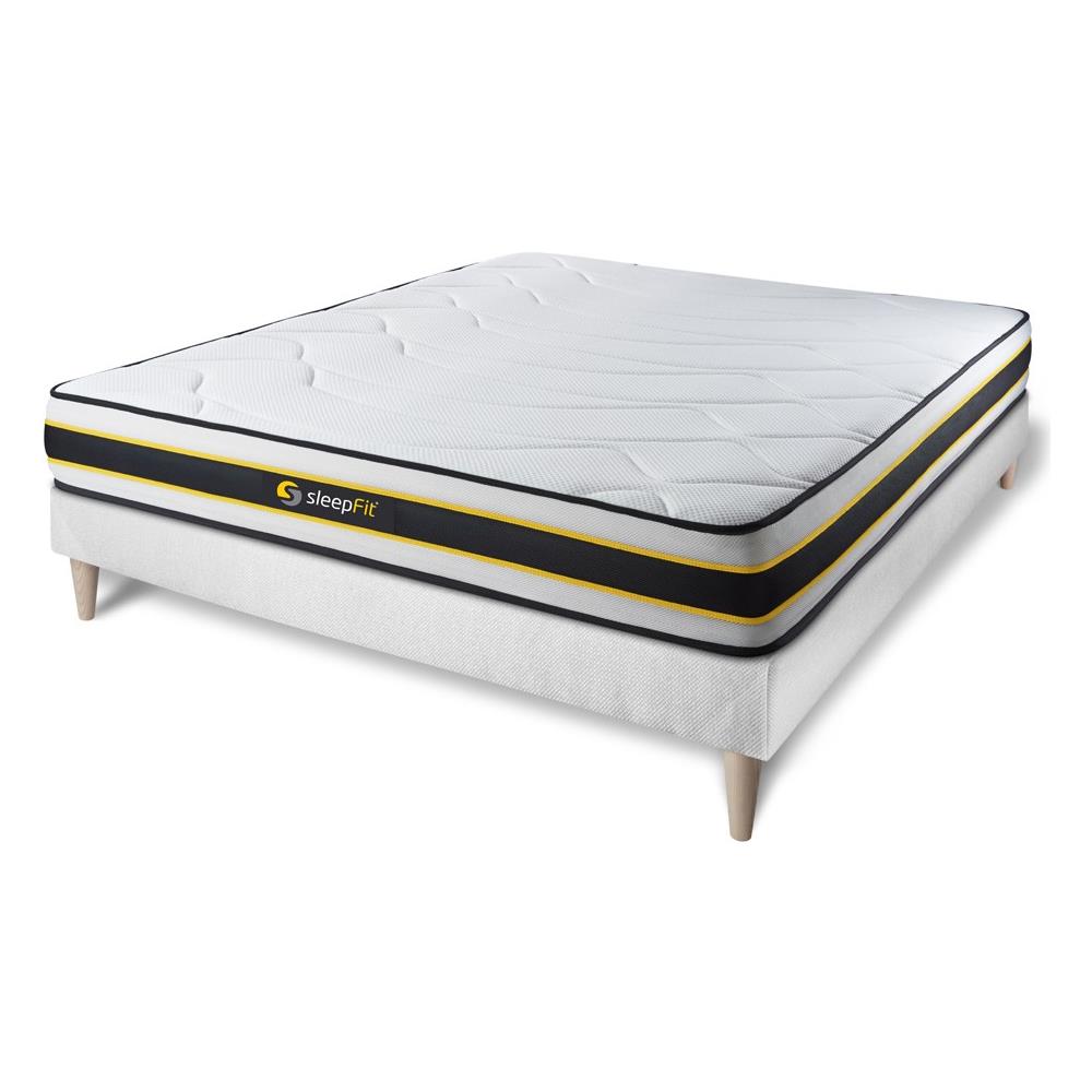 Kit Rete E Materasso Matrimoniale Flexy 160x190cm - Spessore : 22cm - Molle Insacchettate E Memory Foam - Rigido - Foto 6