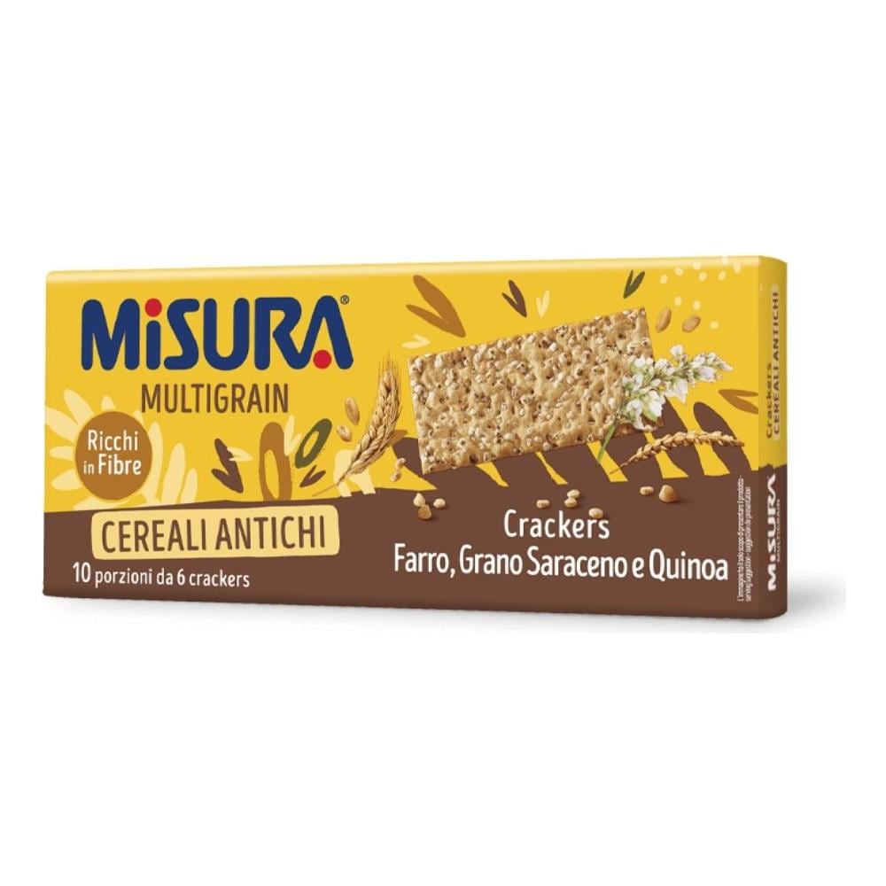 Multigrain Crackers Ai Cereali Soffiati In Confezione Da 350 Grammi Con 10 Monopozioni - Foto 1
