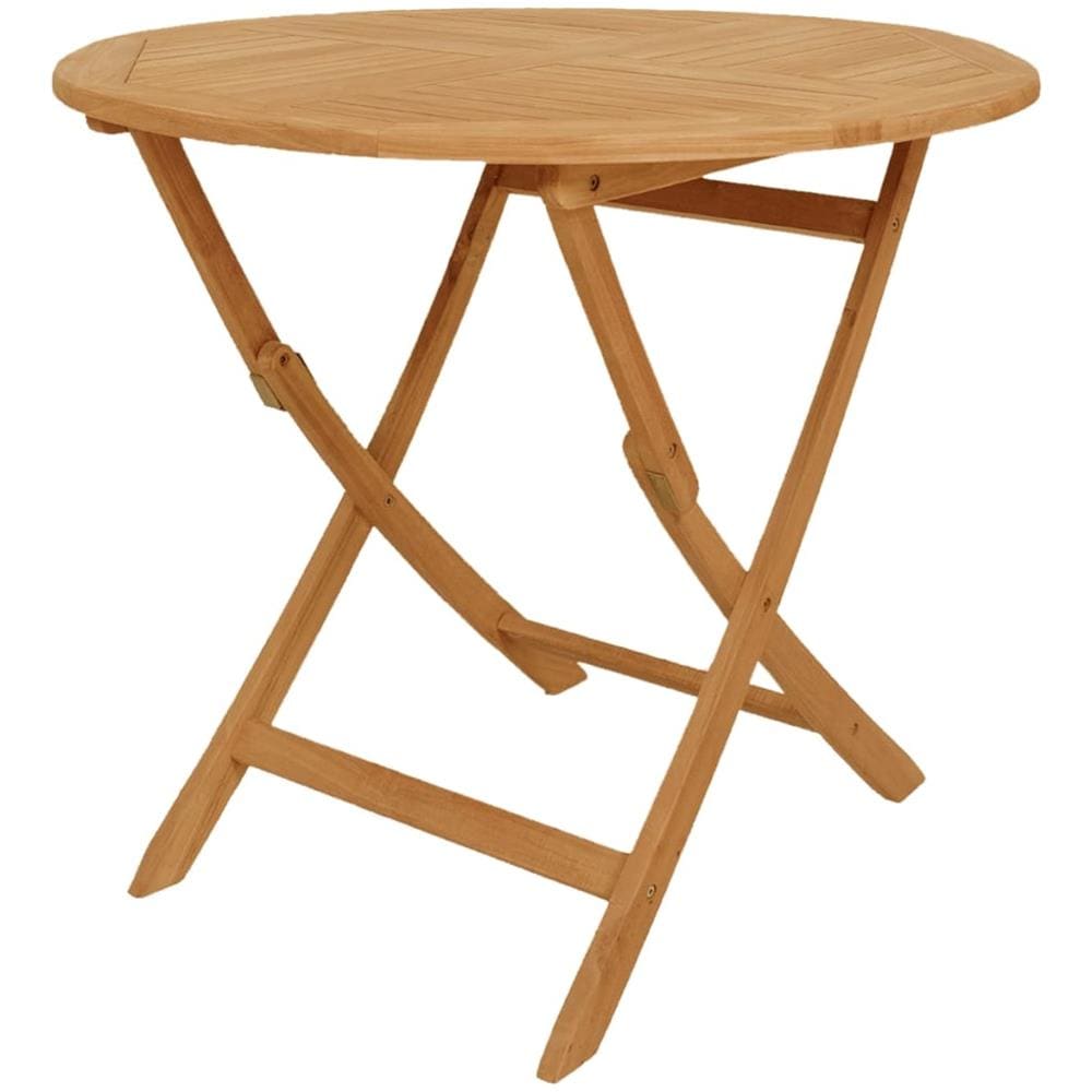 Set da Pranzo da Giardino 5 pz in Legno Massello di Teak - Foto 3