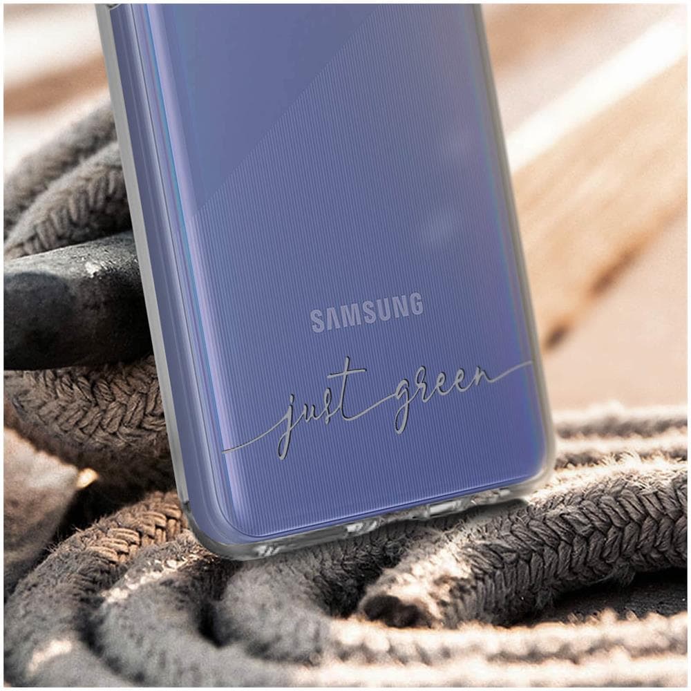 Cover Biodegradabile Per Samsung Galaxy A41 Trasparente - Foto 2