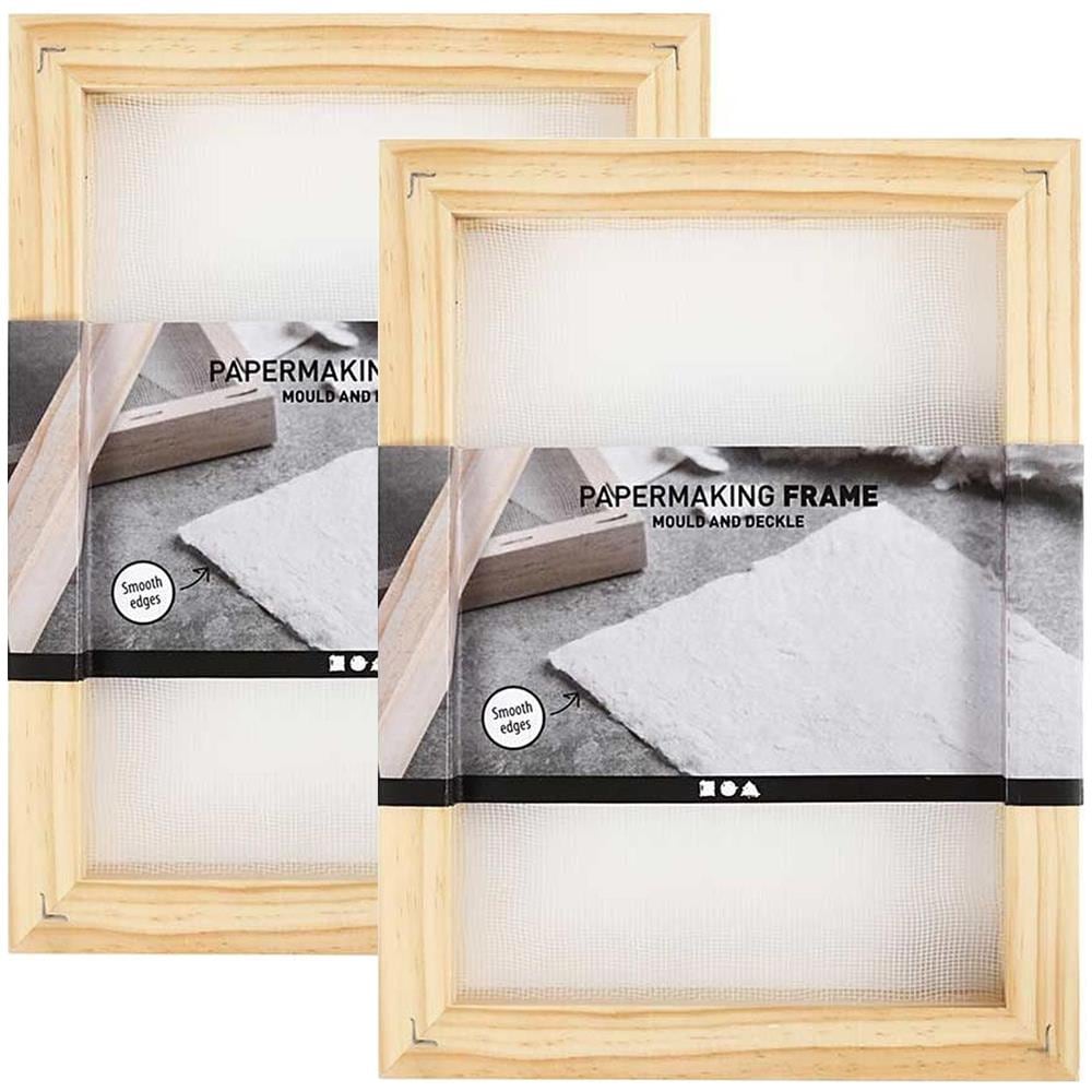 2 Stampi Per Cornici Per Realizzare Fogli A5 - 23 X 17 X 2 Cm - Foto 1