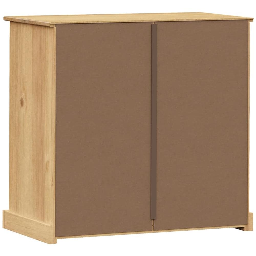 Cassettiera Vigo 80x40x76 Cm In Legno Massello Di Pino - Foto 2