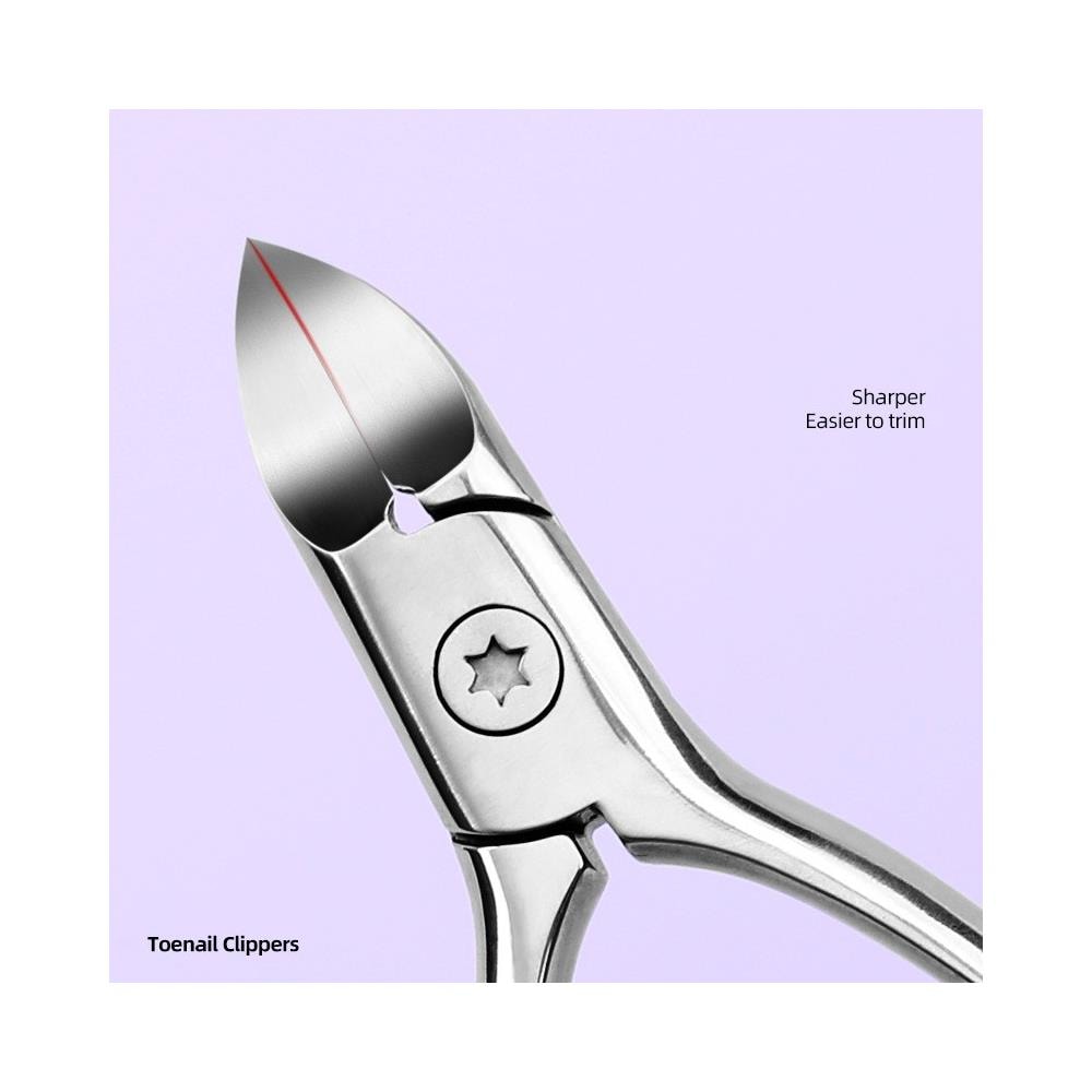 Forbici Specializzate Per Cuticole Con Pinzetta A Becco D'aquila A Molla Incorporata D'argento - Foto 2