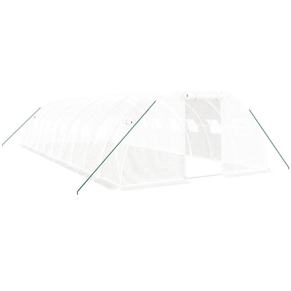Serra Con Telaio In Acciaio Bianco 40 M 10x4x2 M - Foto 2
