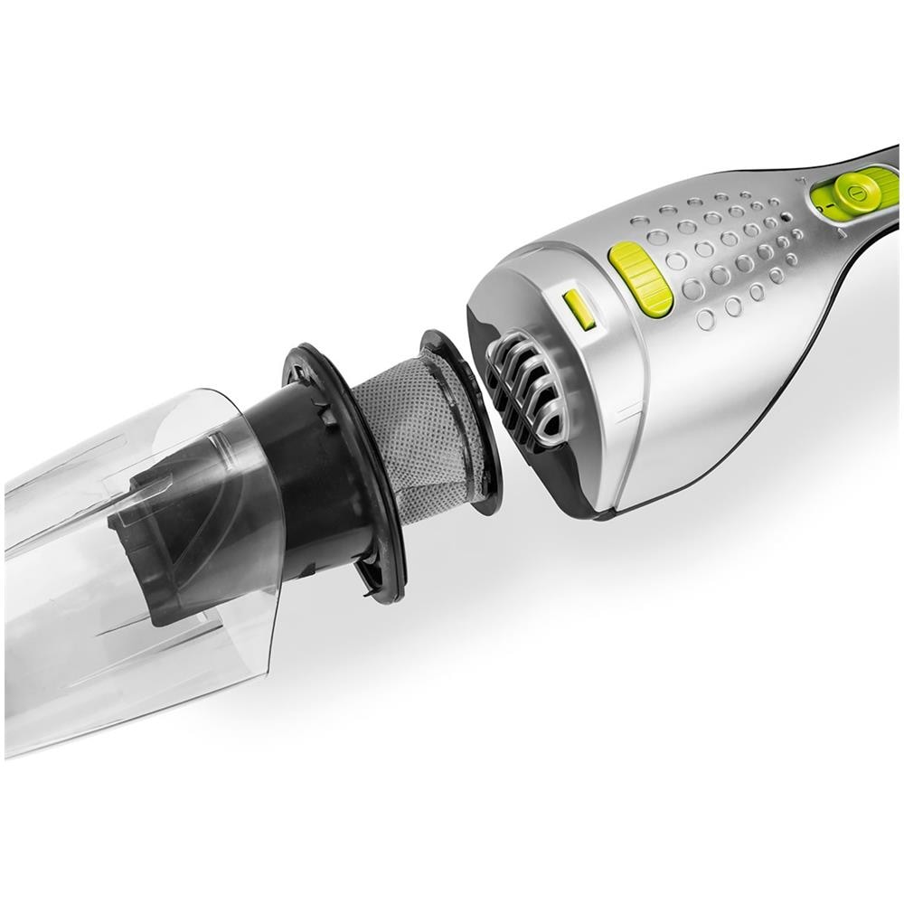 1608FL aspirapolvere senza filo Verde, Argento, Trasparente Senza sacchetto - Foto 2