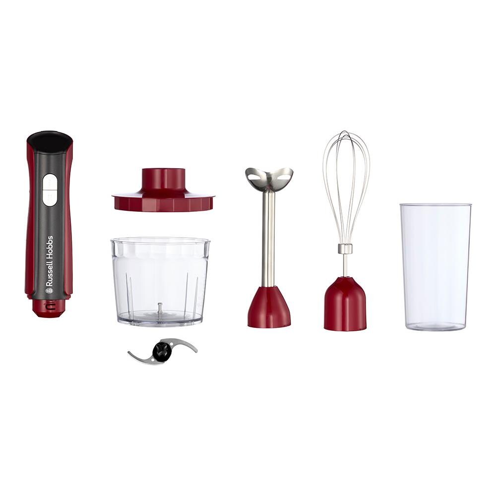 27140-56 frullatore 1 L Frullatore portatile 500 W Nero, Rosso, Trasparente - Foto 1