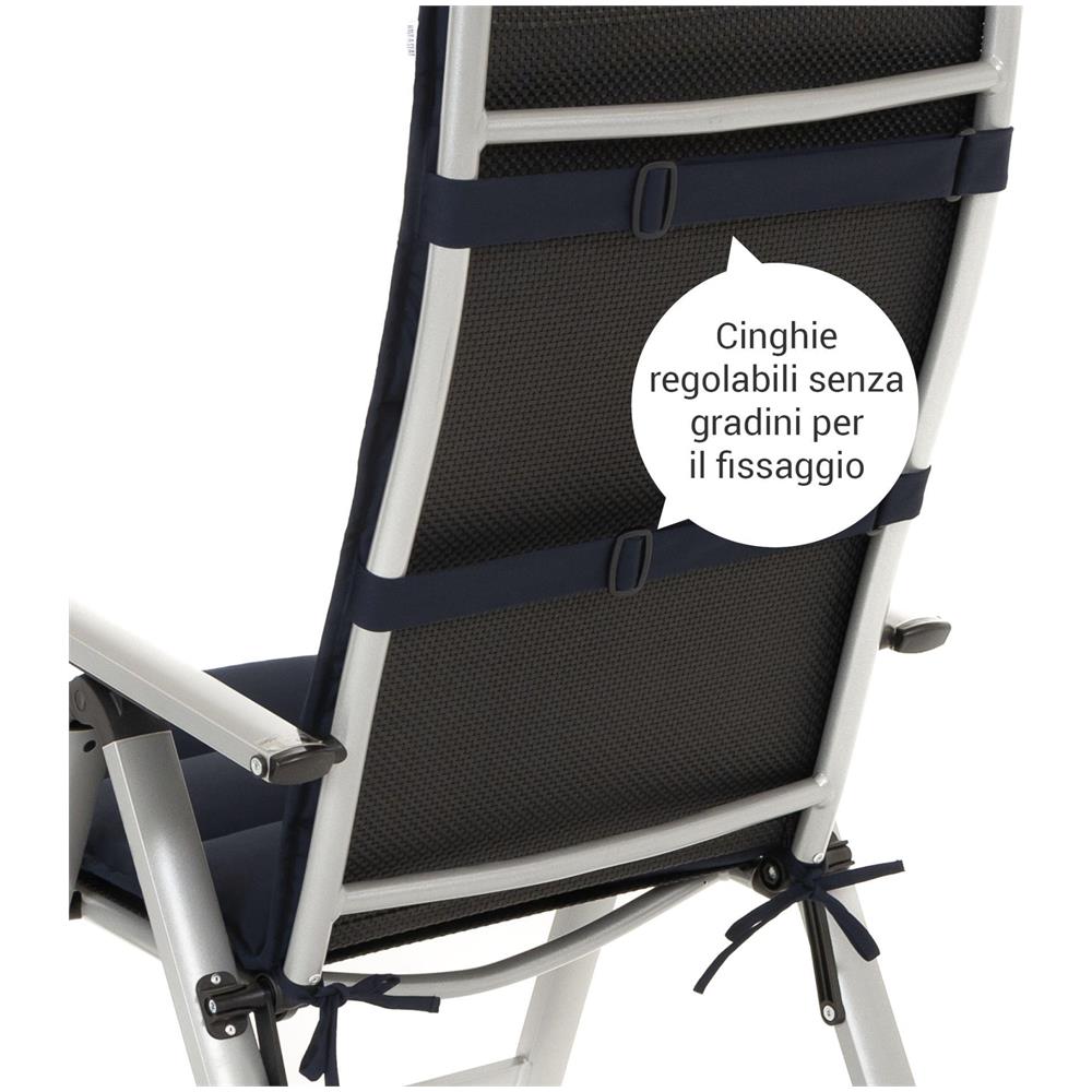 Cuscino per sedia alta FLAIR - 120x48 cm - Oro Brunito - Set da 2 - Foto 4