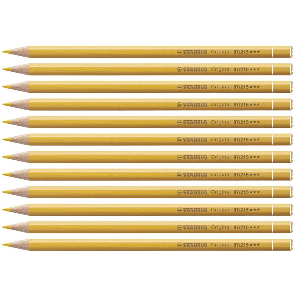 Original - Matita colorata Premium - Confezione da 12 - Giallo Indiano - Foto 1
