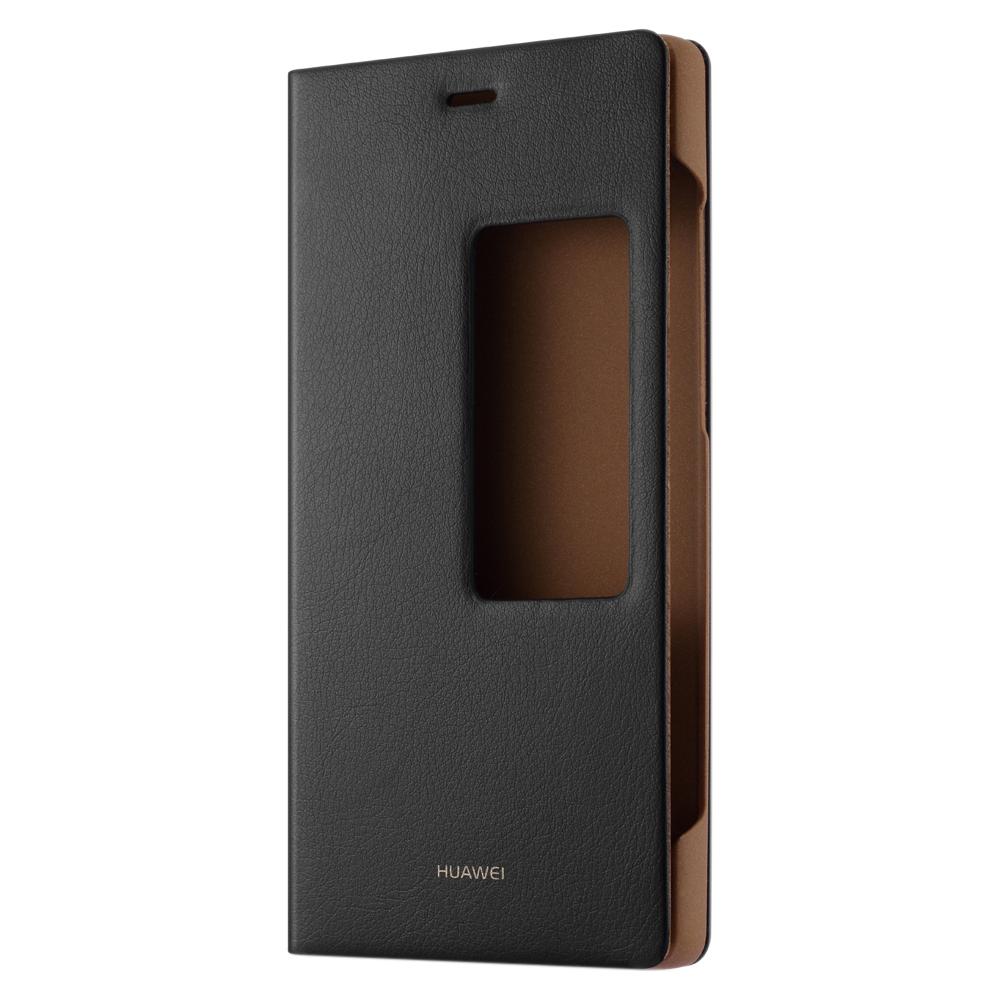 Flip Cover Custodia Originale per Ascend P8 - Nero - Foto 1