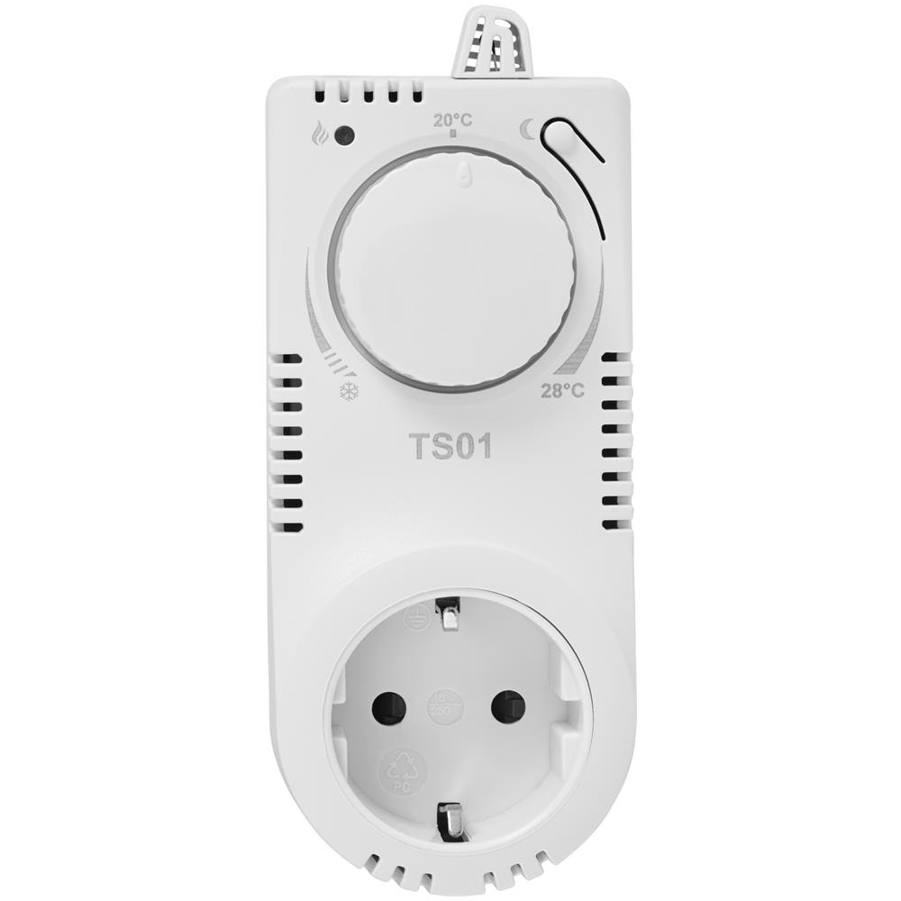 Termostato A Spina Ts01 - Bianco - Foto 1