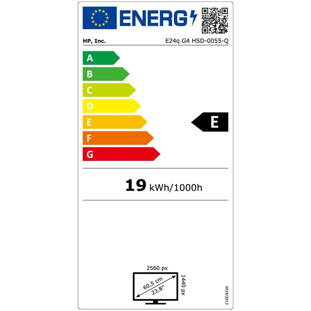 Monitor 23.8" LED IPS E24q G4 2560x1440 QHD Tempo di Risposta 5 ms - Foto 6